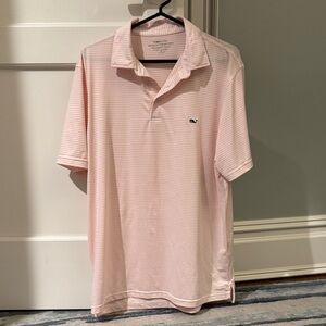 Vineyard Vines Light Pink Polo Shirt